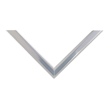 Top view of Legacy picture frame in silver