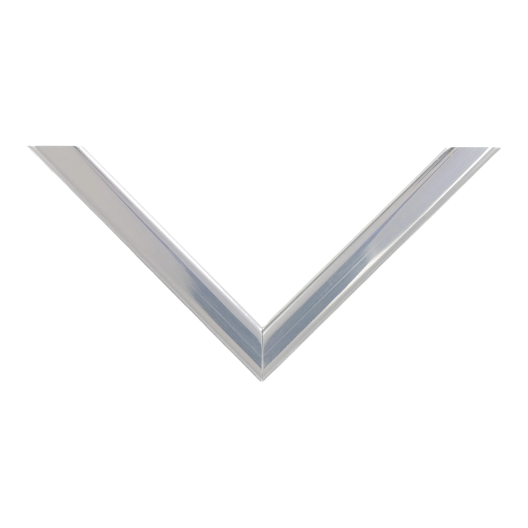 Top view of Legacy picture frame in silver