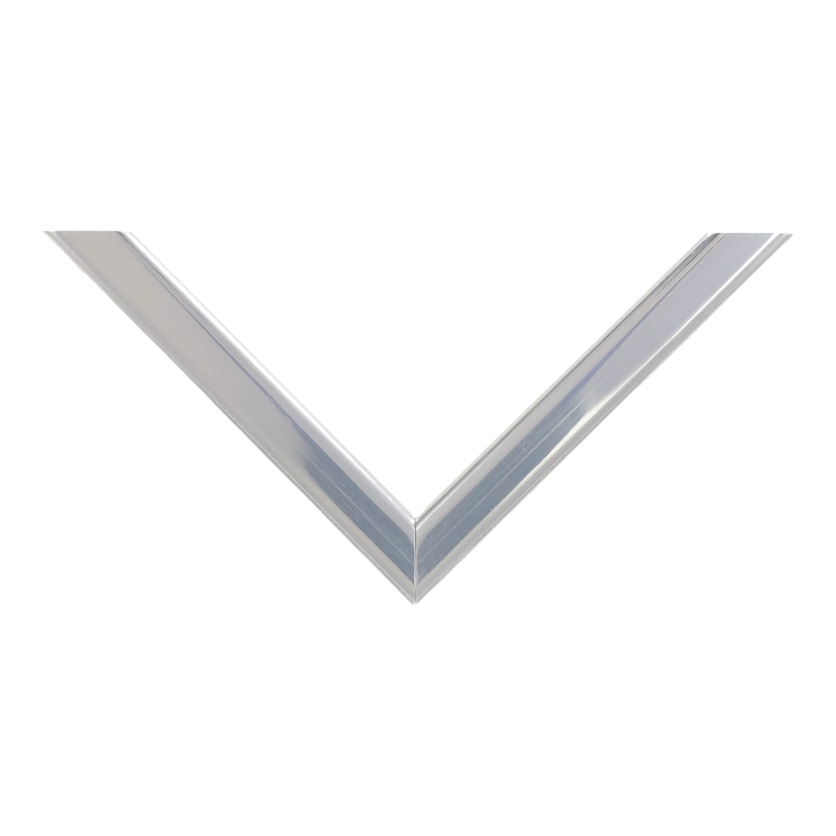 Top view of Legacy picture frame in silver