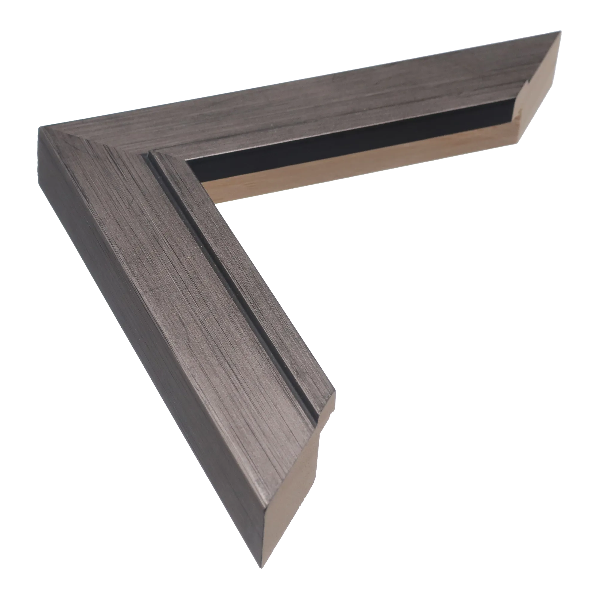 Lined in pewter picture frame