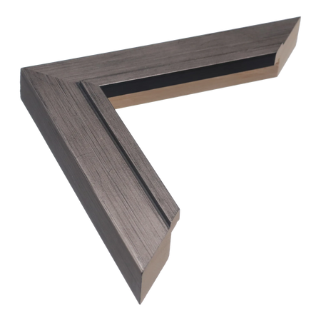 Lined in pewter picture frame