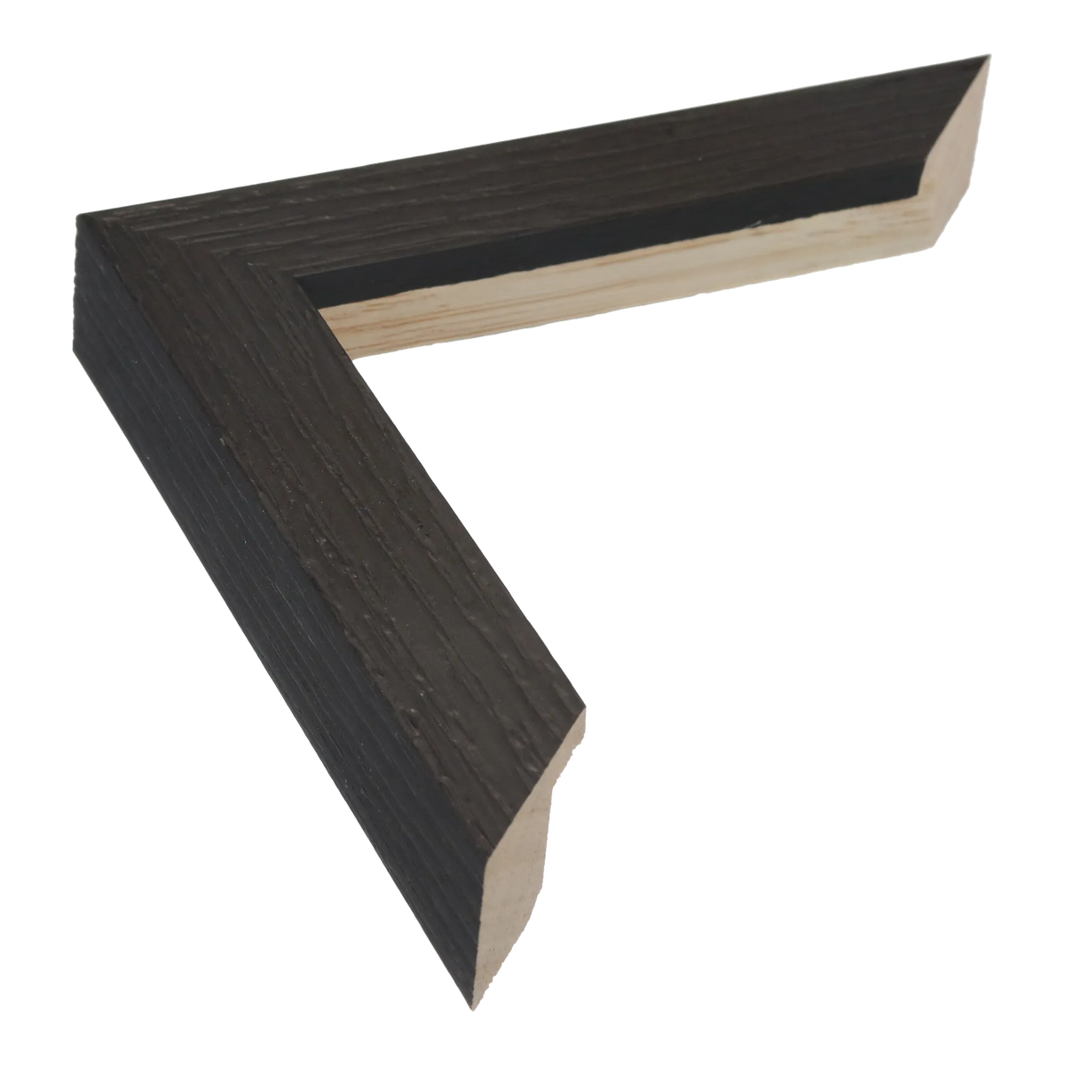 Linear I in black picture frame