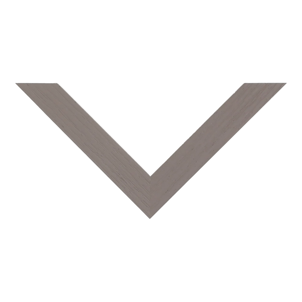 Top view of Linear I picture frame in grey