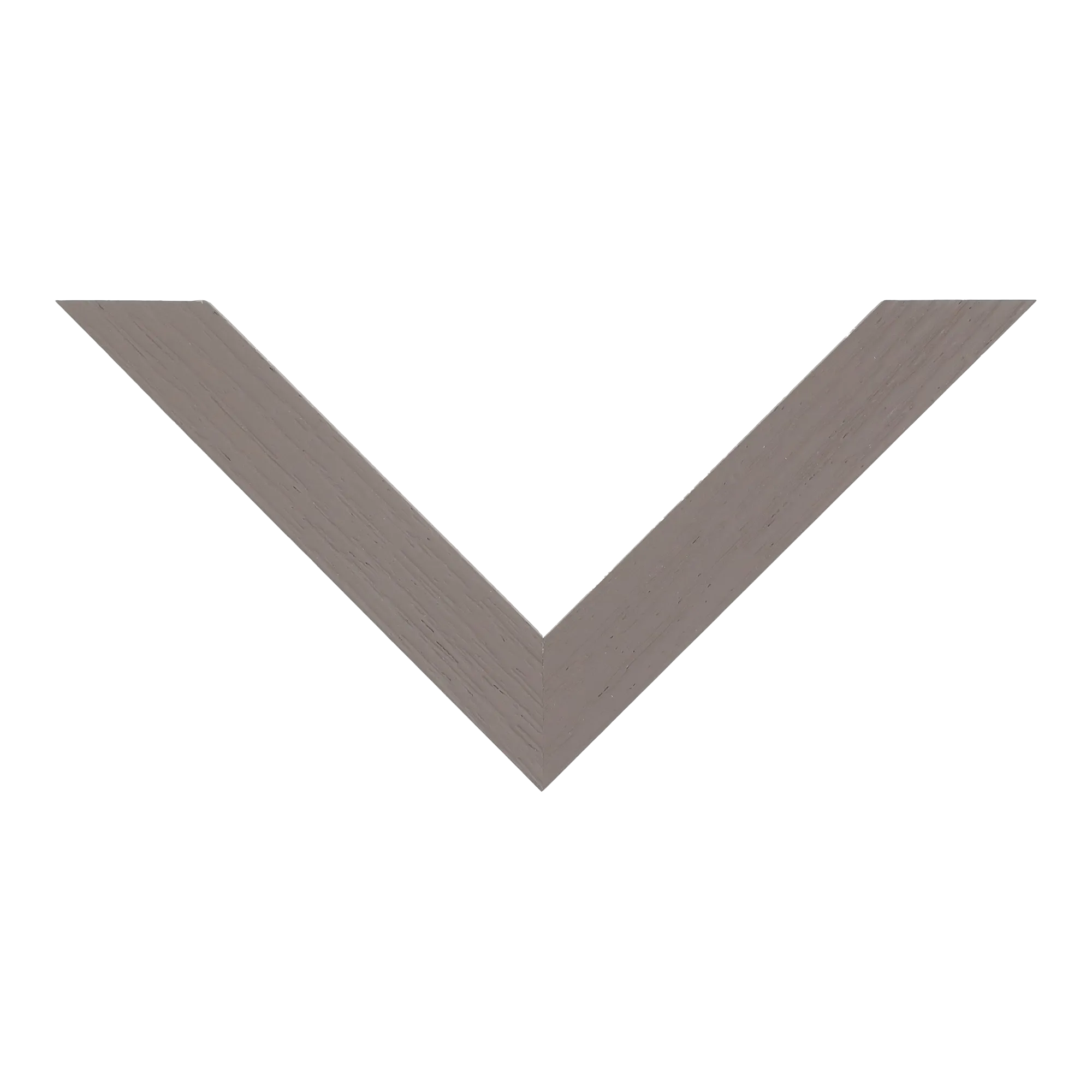Top view of Linear I picture frame in grey