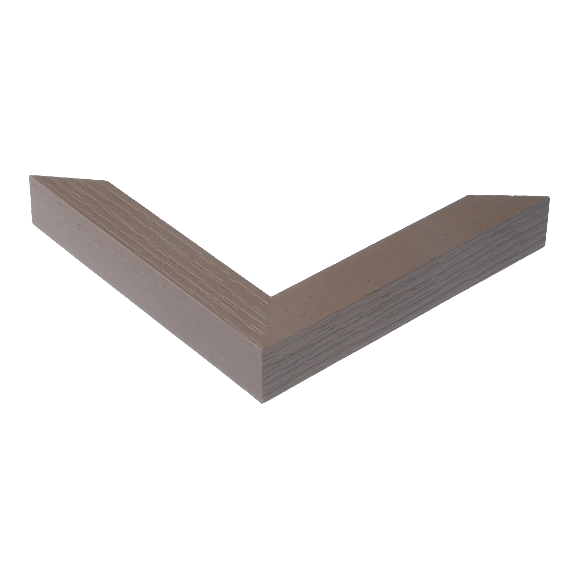 Corner view of Linear I in grey picture frame