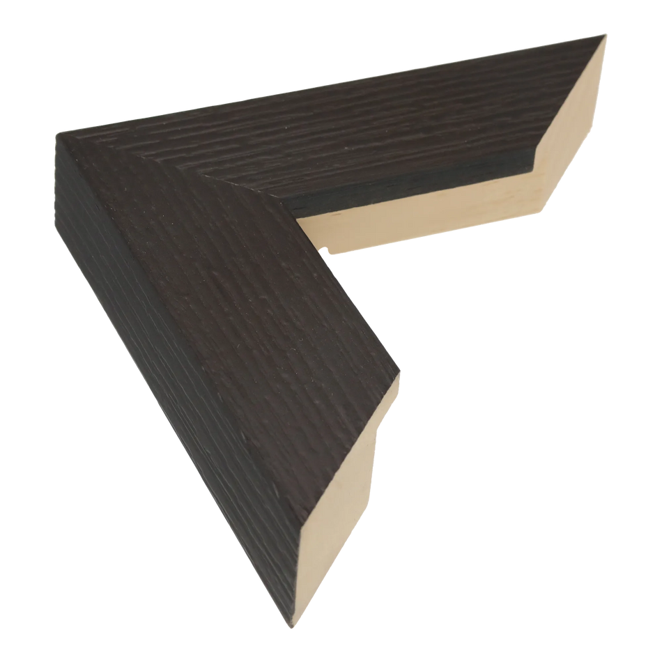 Linear II in black grain picture frame