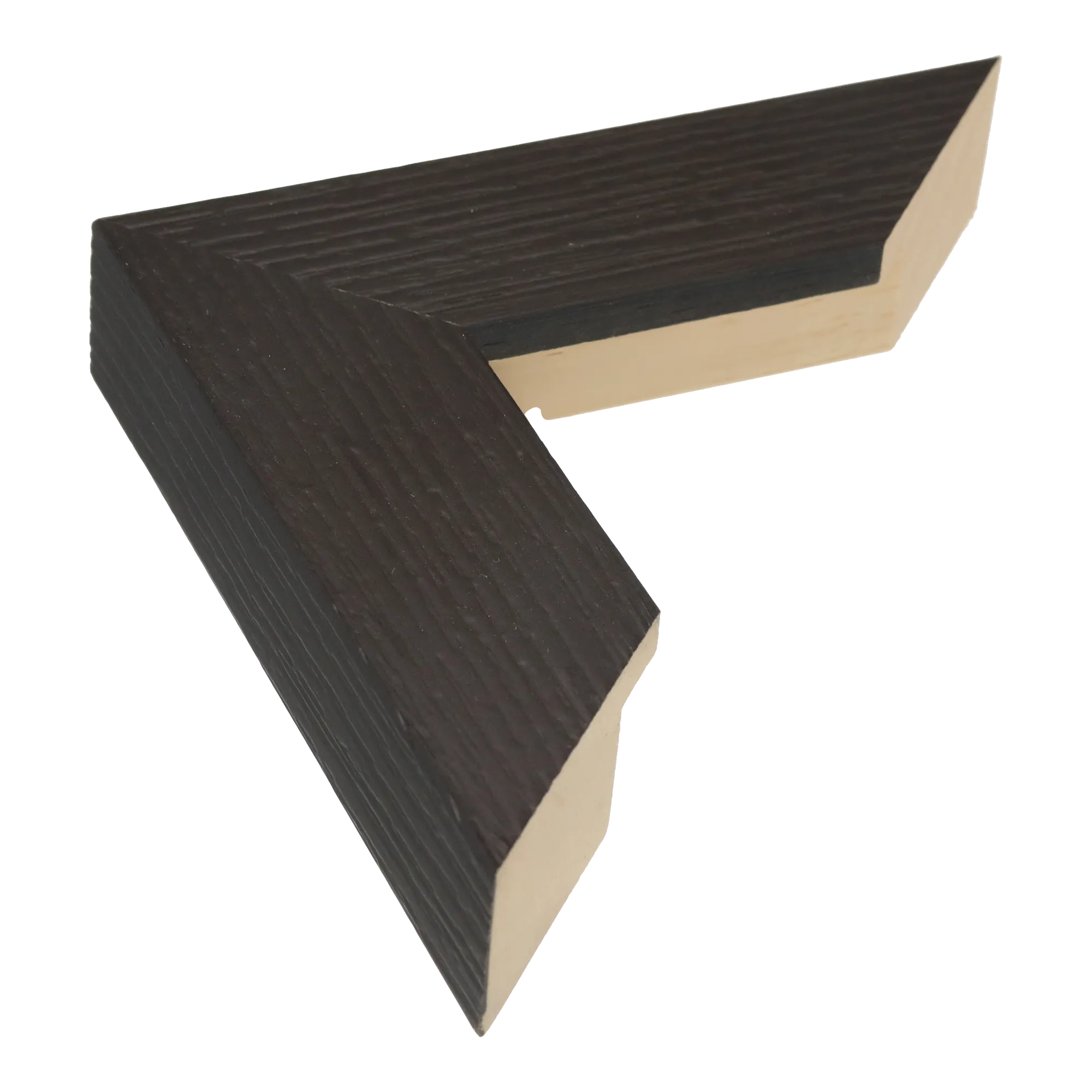 Linear II in black grain picture frame