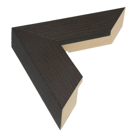 Linear II in black grain picture frame