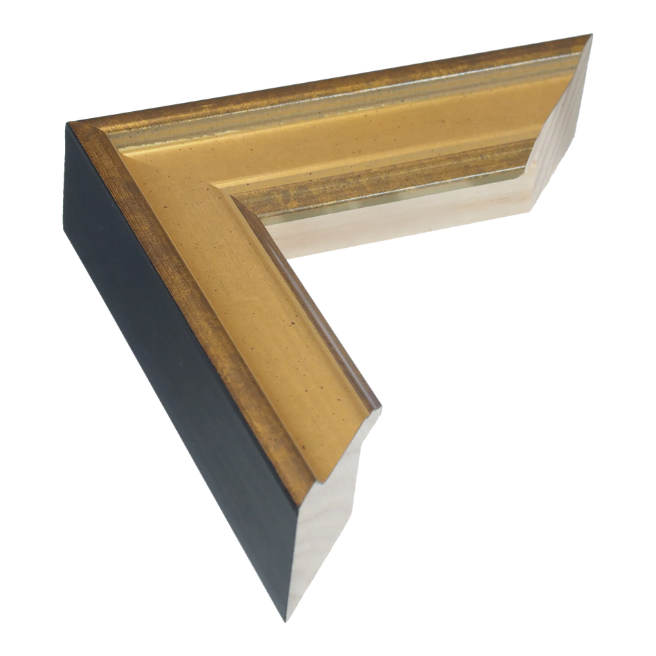 Majestic in gold picture frame