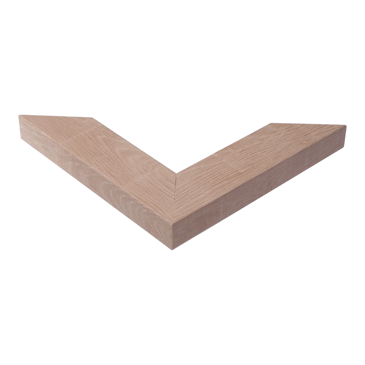 Corner view of Metro in almond picture frame