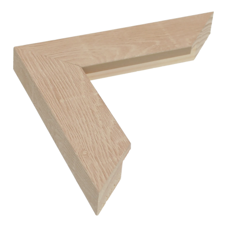Metro in almond picture frame