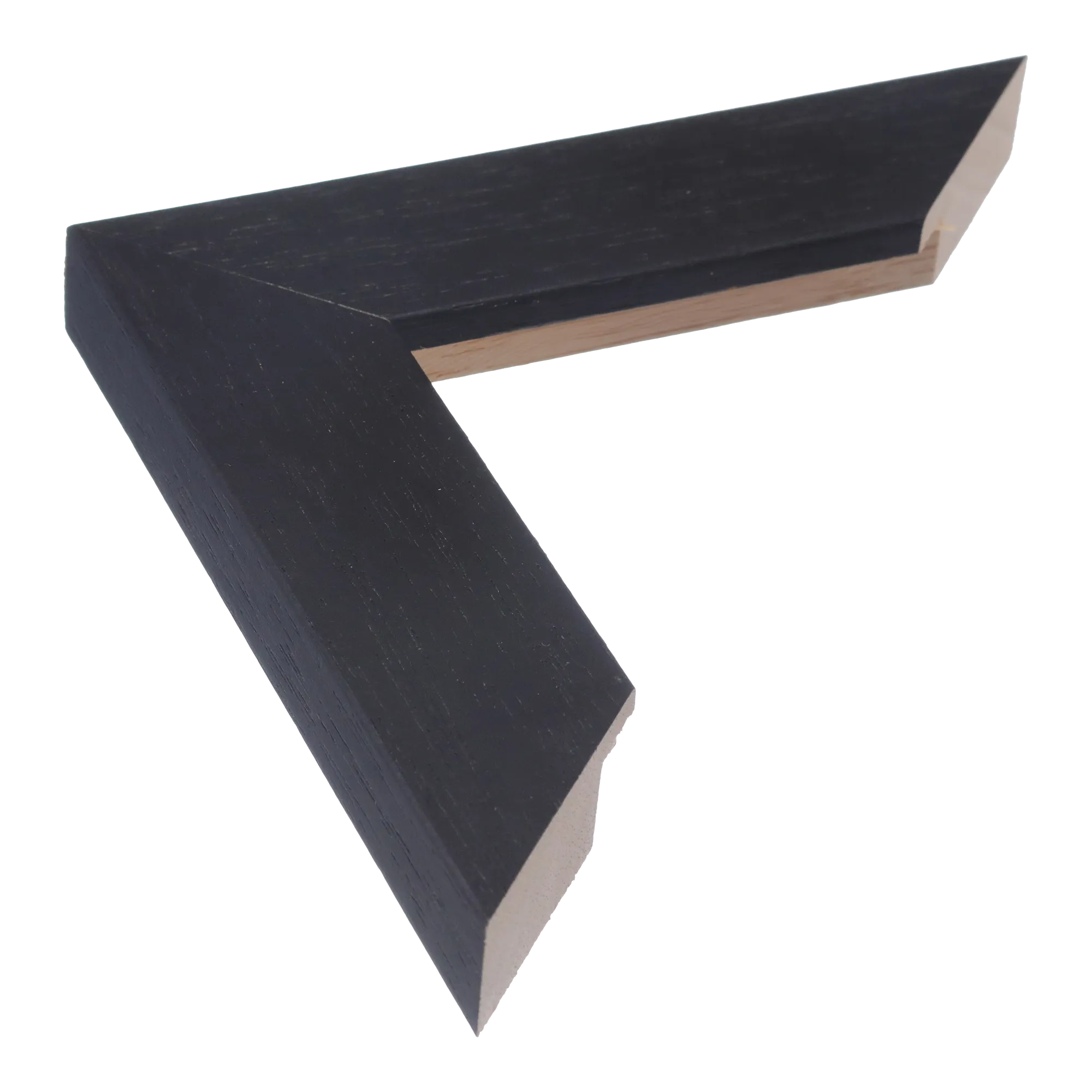 Metro in black grain picture frame