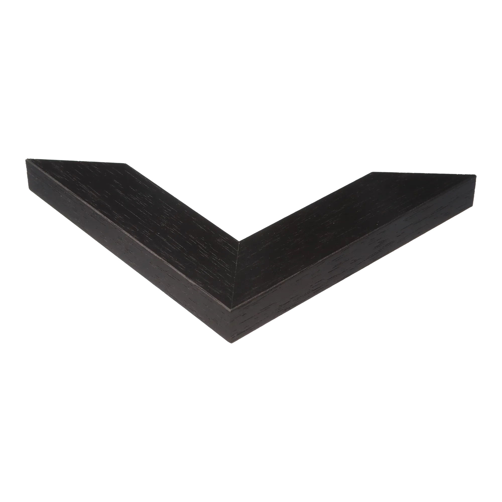Corner view of Metro in black grain picture frame