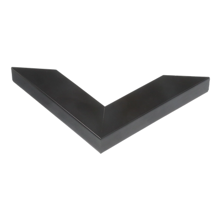 Corner view of Metro in black picture frame