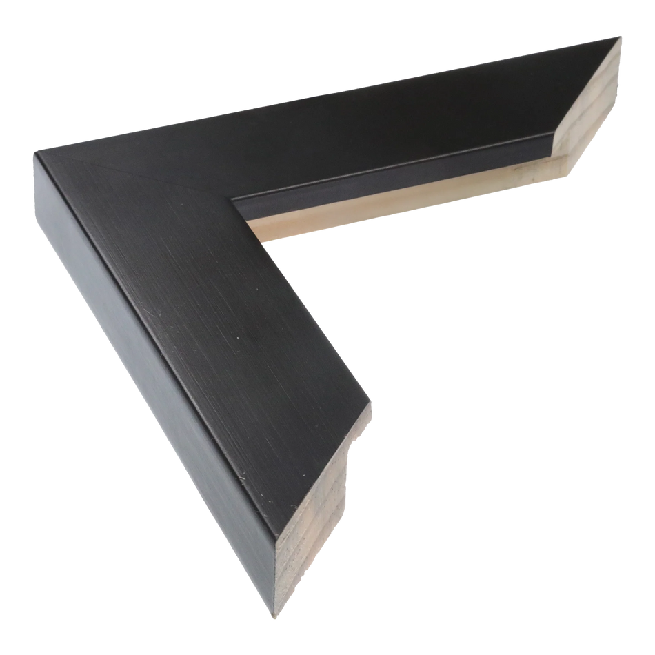 Metro in black picture frame