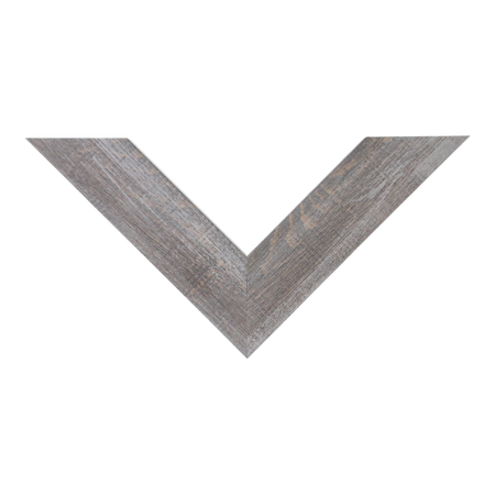 Top view of Metro picture frame in blue