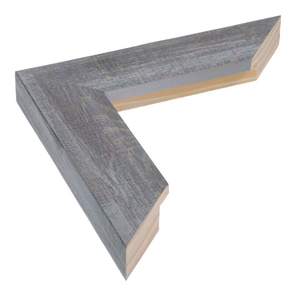 Metro in blue picture frame