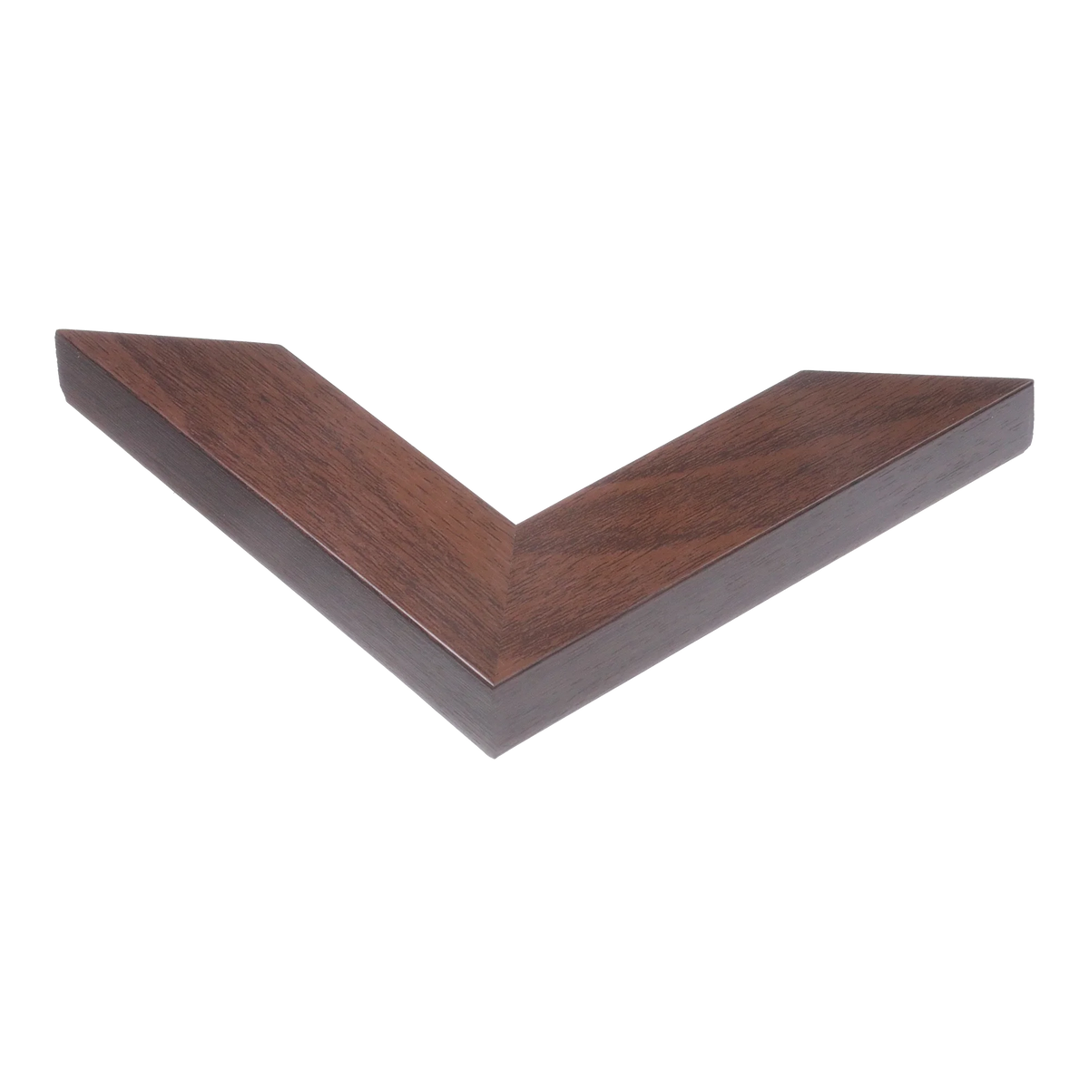 Corner view of Metro in brown picture frame