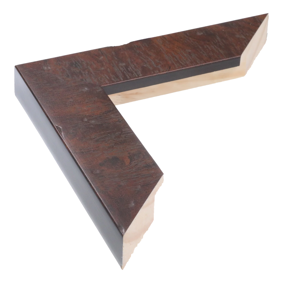 Metro in burl picture frame