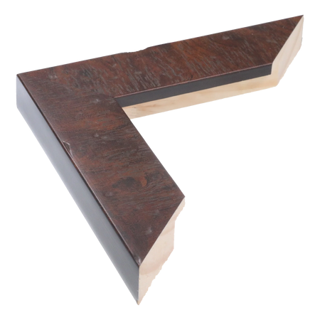 Metro in burl picture frame