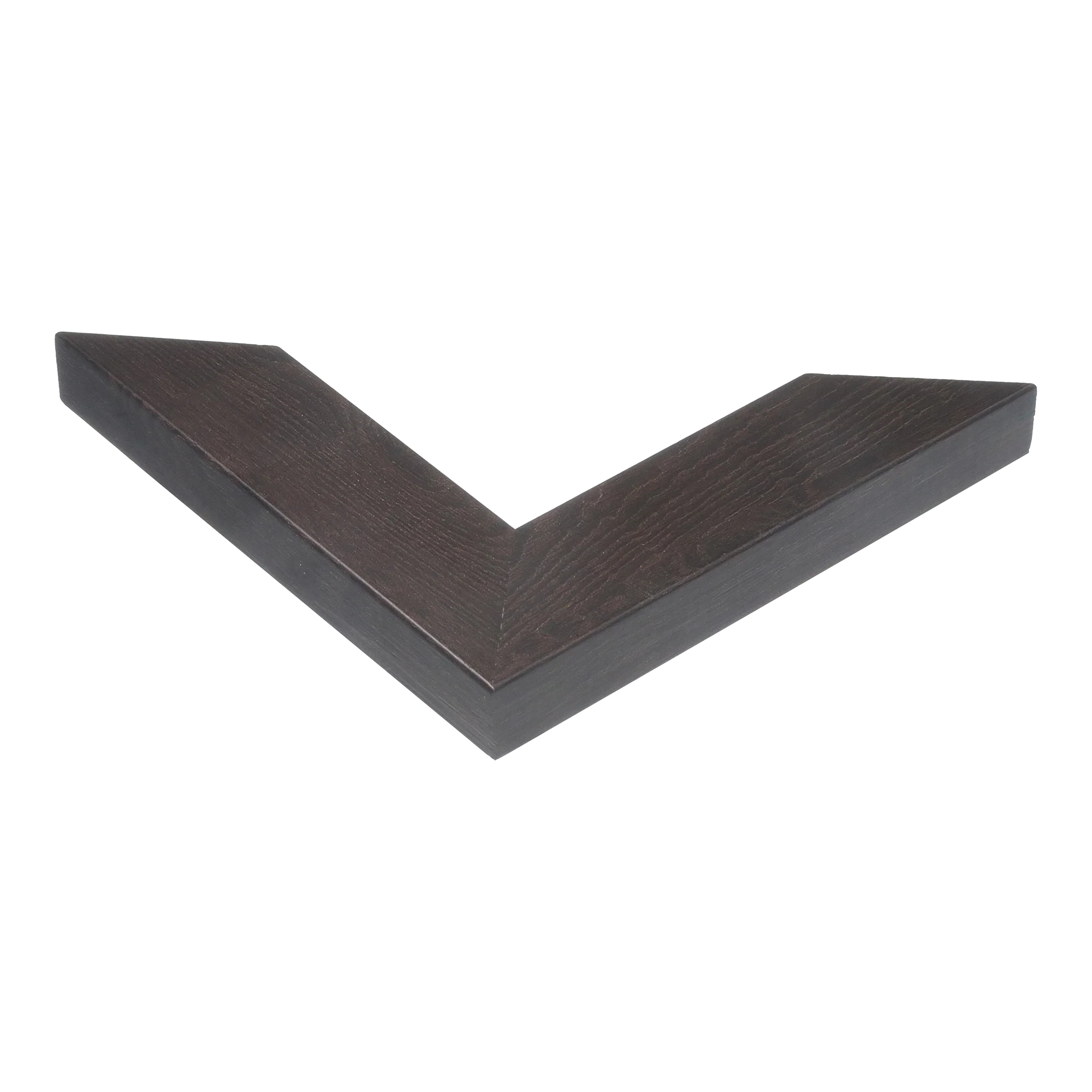 Corner view of Metro in chocolate picture frame