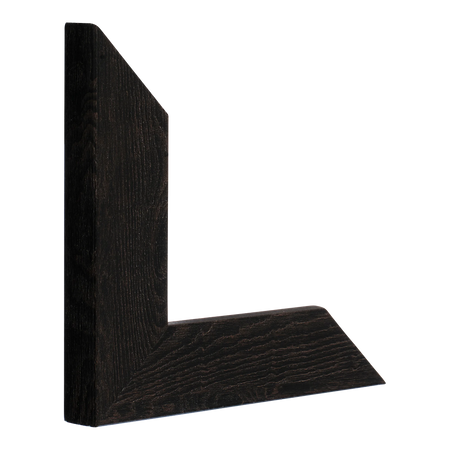 Vertical view of metro chocolate picture frame sample