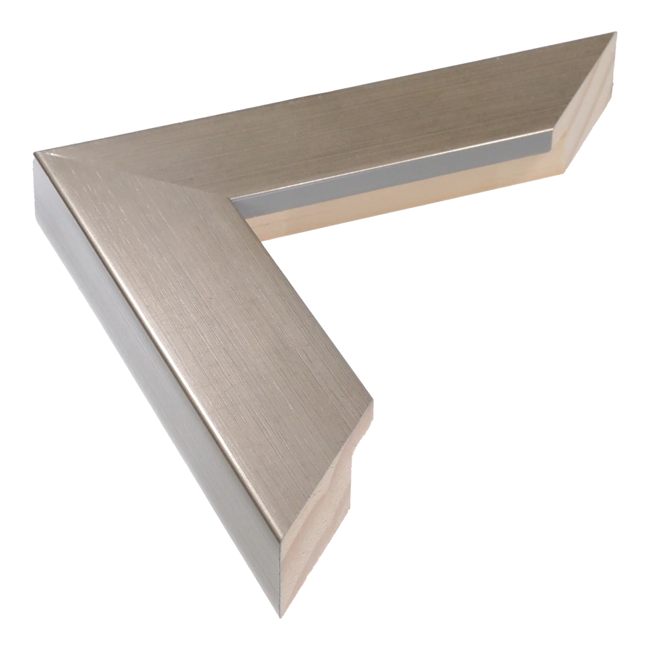 Metro in champagne picture frame