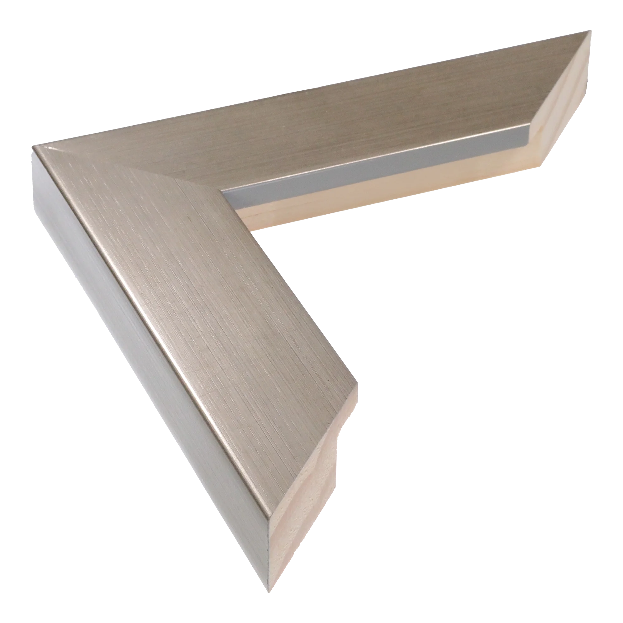 Metro in champagne picture frame
