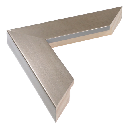 Metro in champagne picture frame