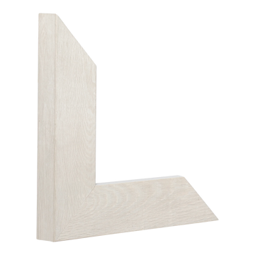 Vertical view of metro cream picture frame