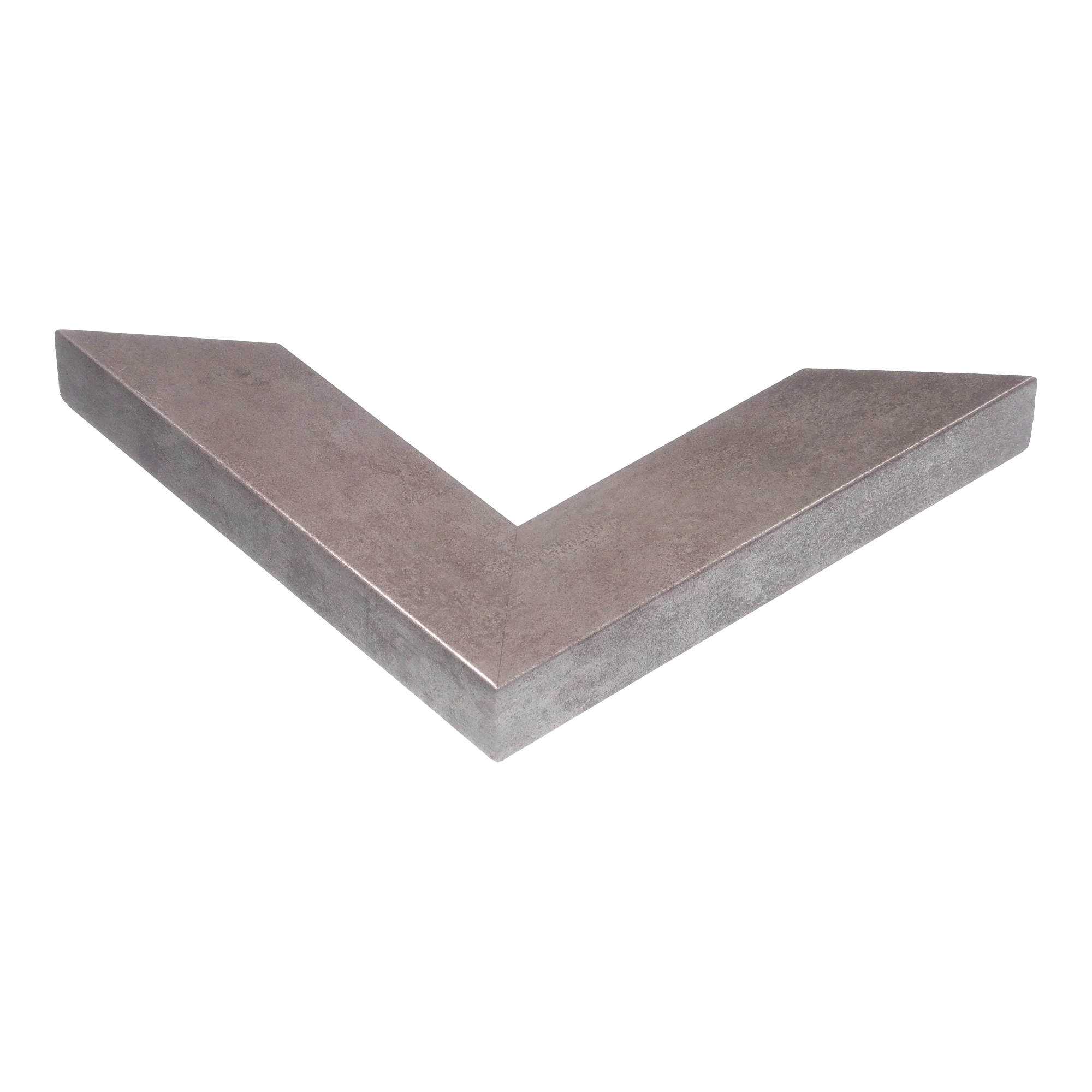 Corner view of Metro in distressed silver picture frame