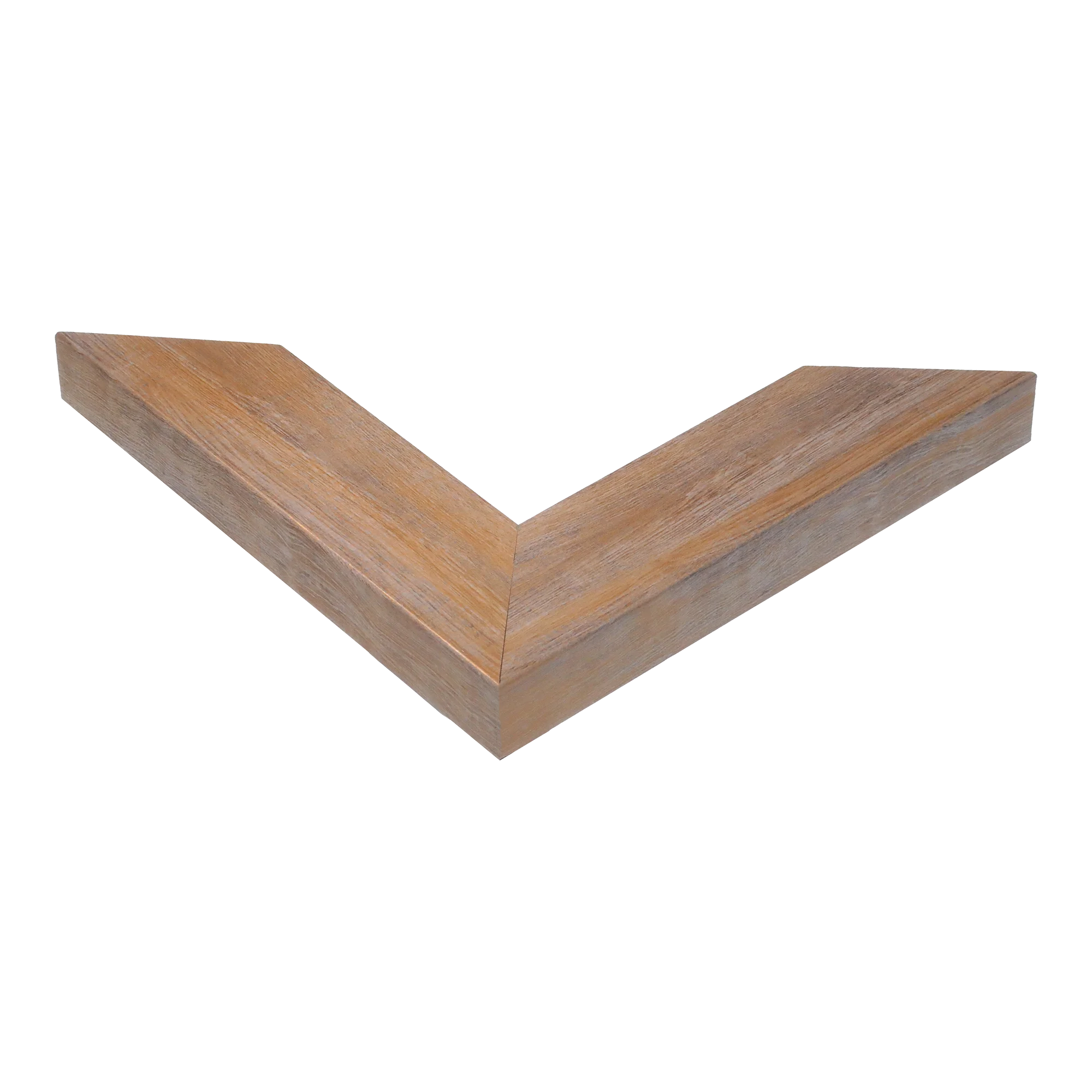 Corner view of Metro in honey picture frame