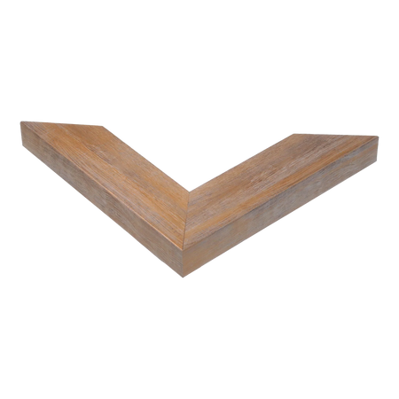 Corner view of Metro in honey picture frame