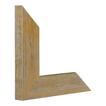 Vertical view of metro honey picture frame