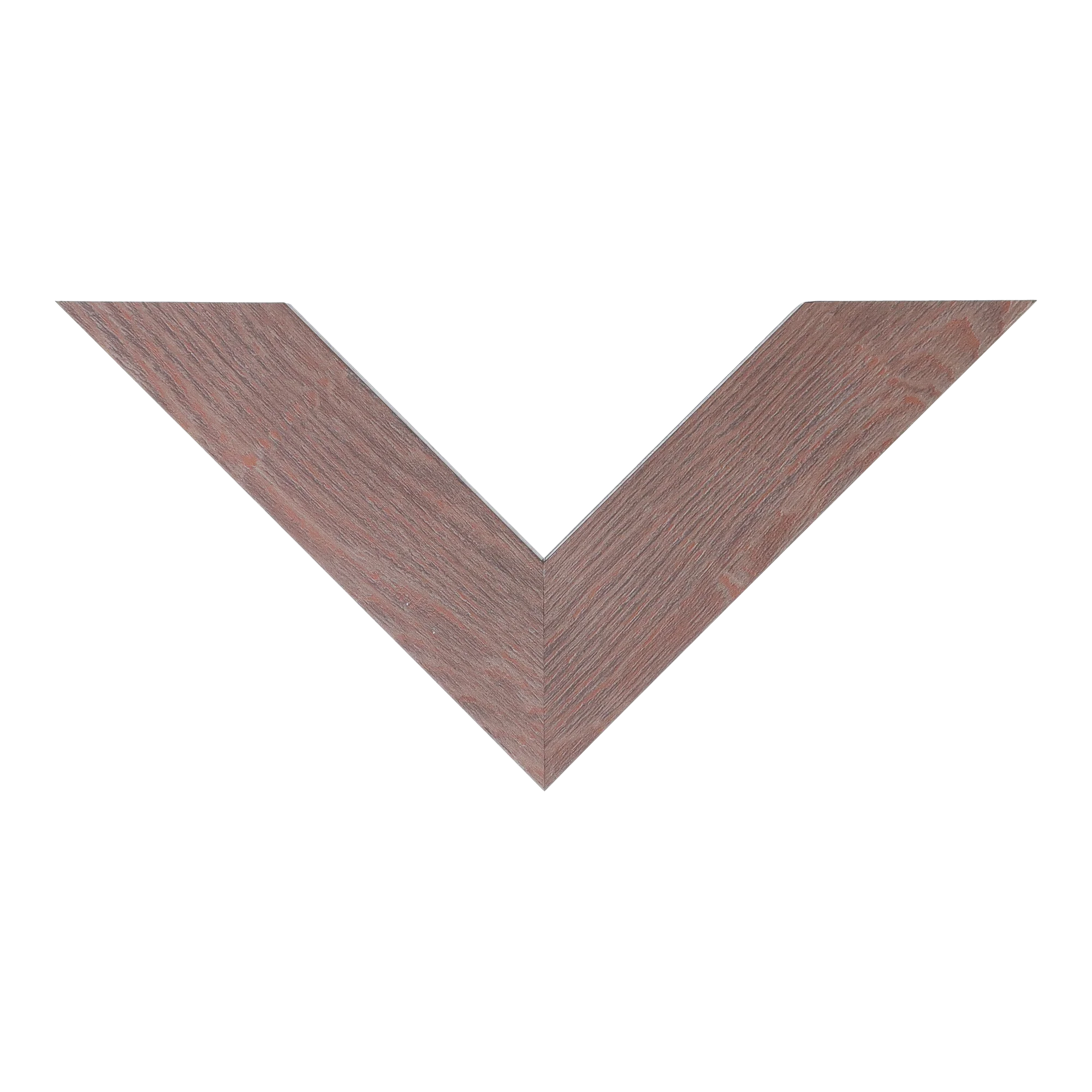 Top view of Metro picture frame in mink
