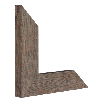 Vertical view of metro mink picture frame sample