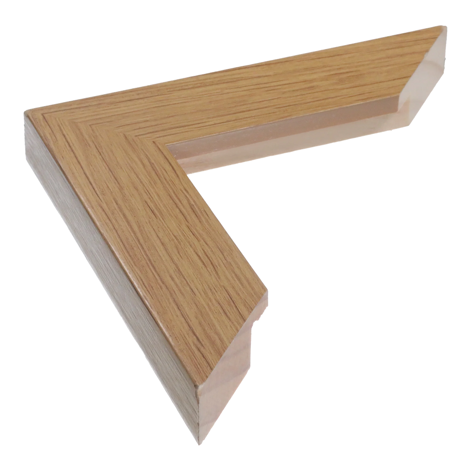 Metro in oak picture frame