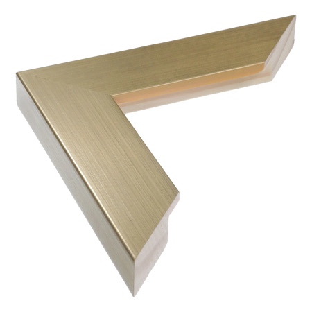 Metro in soft gold picture frame