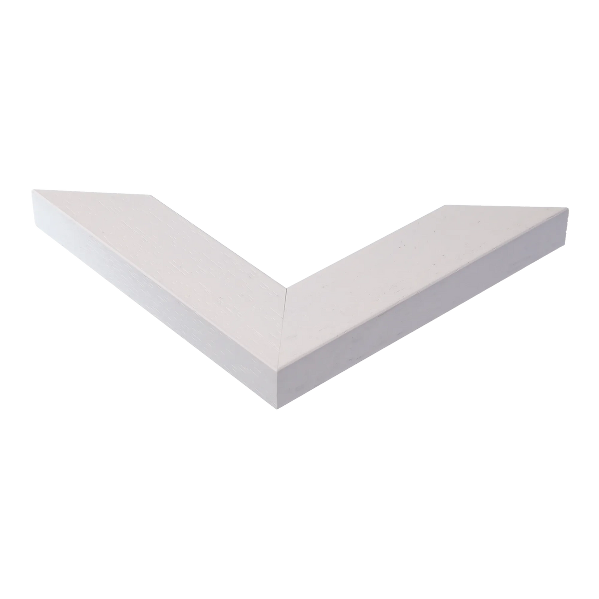 Corner view of Metro in white grain picture frame