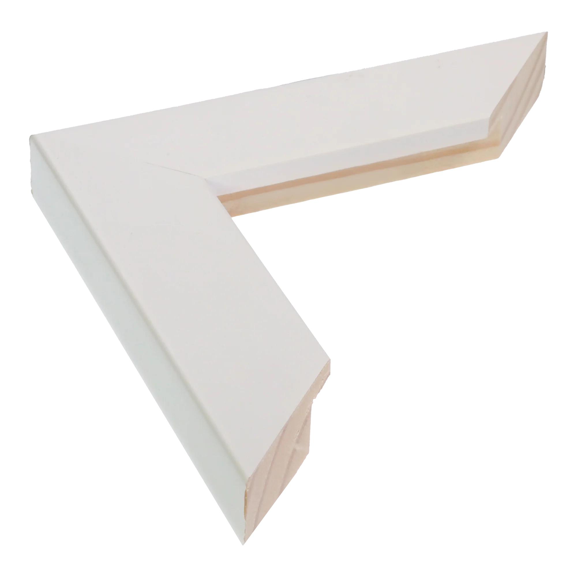 Metro in white picture frame