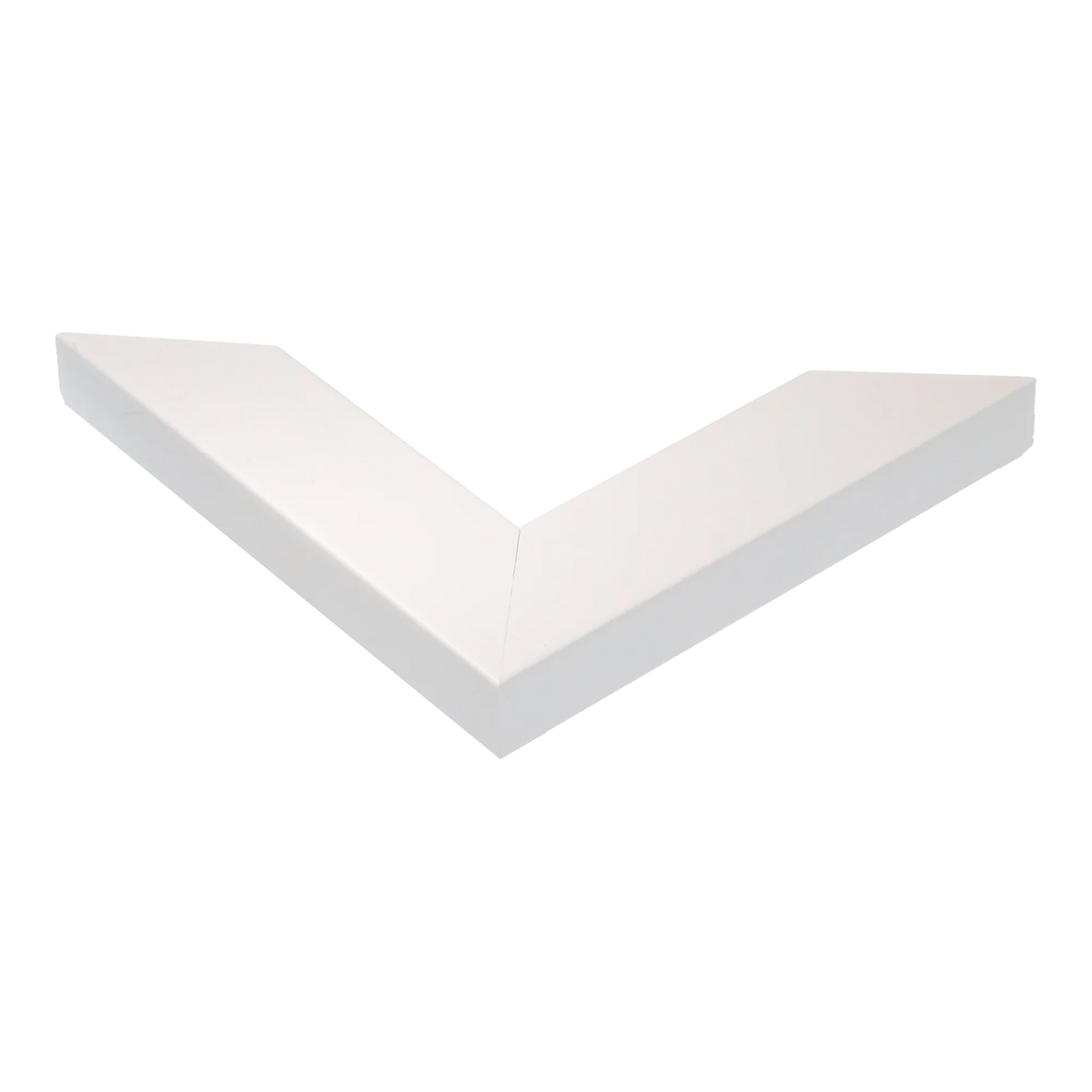 Corner view of Metro in white picture frame