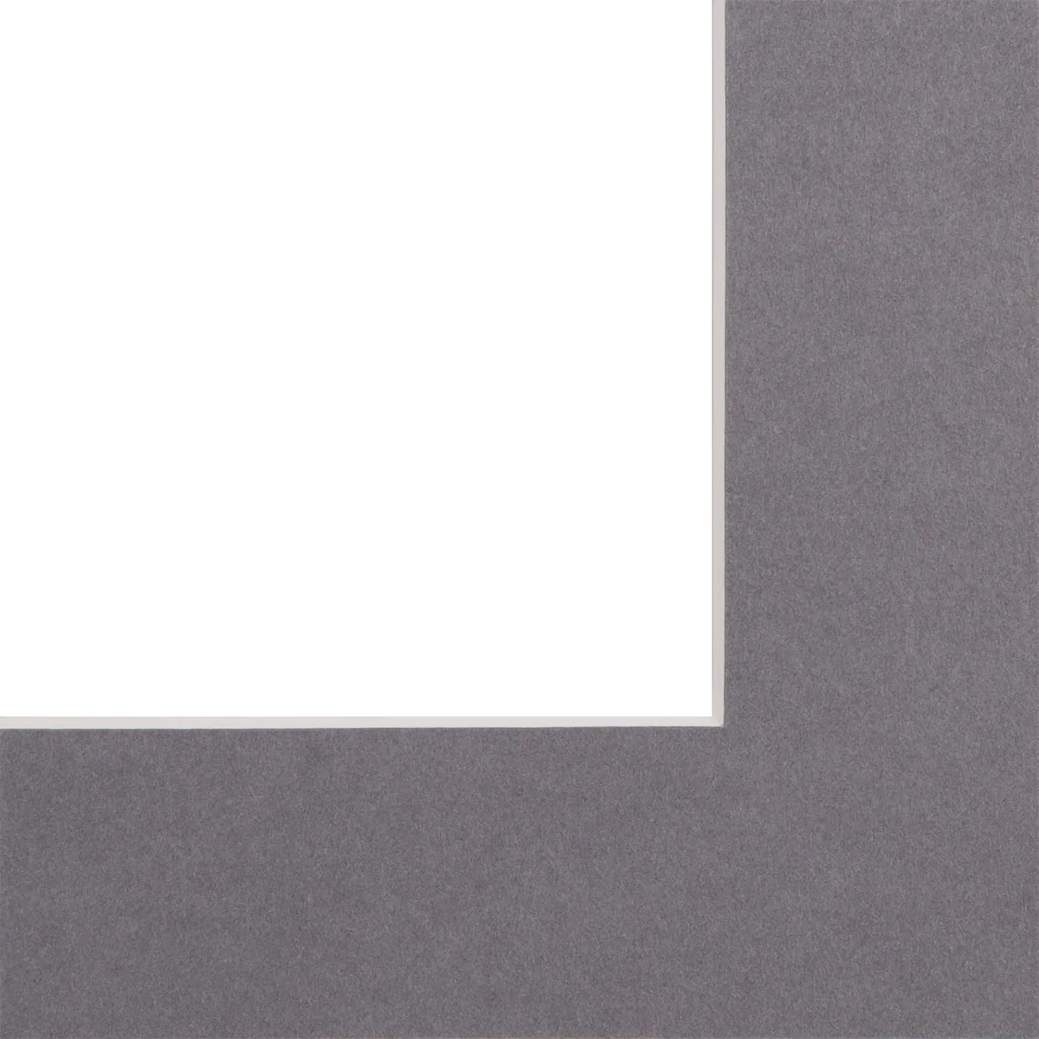 Mid Grey Mount Sample