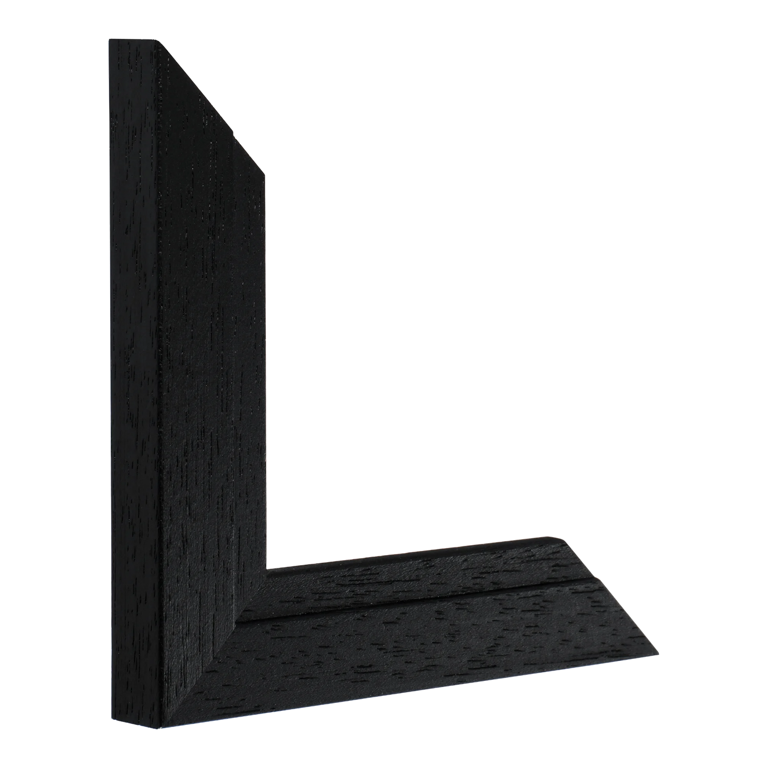 Vertical view of milano black picture frame