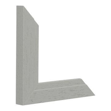 Vertical view of milano grey picture frame sample