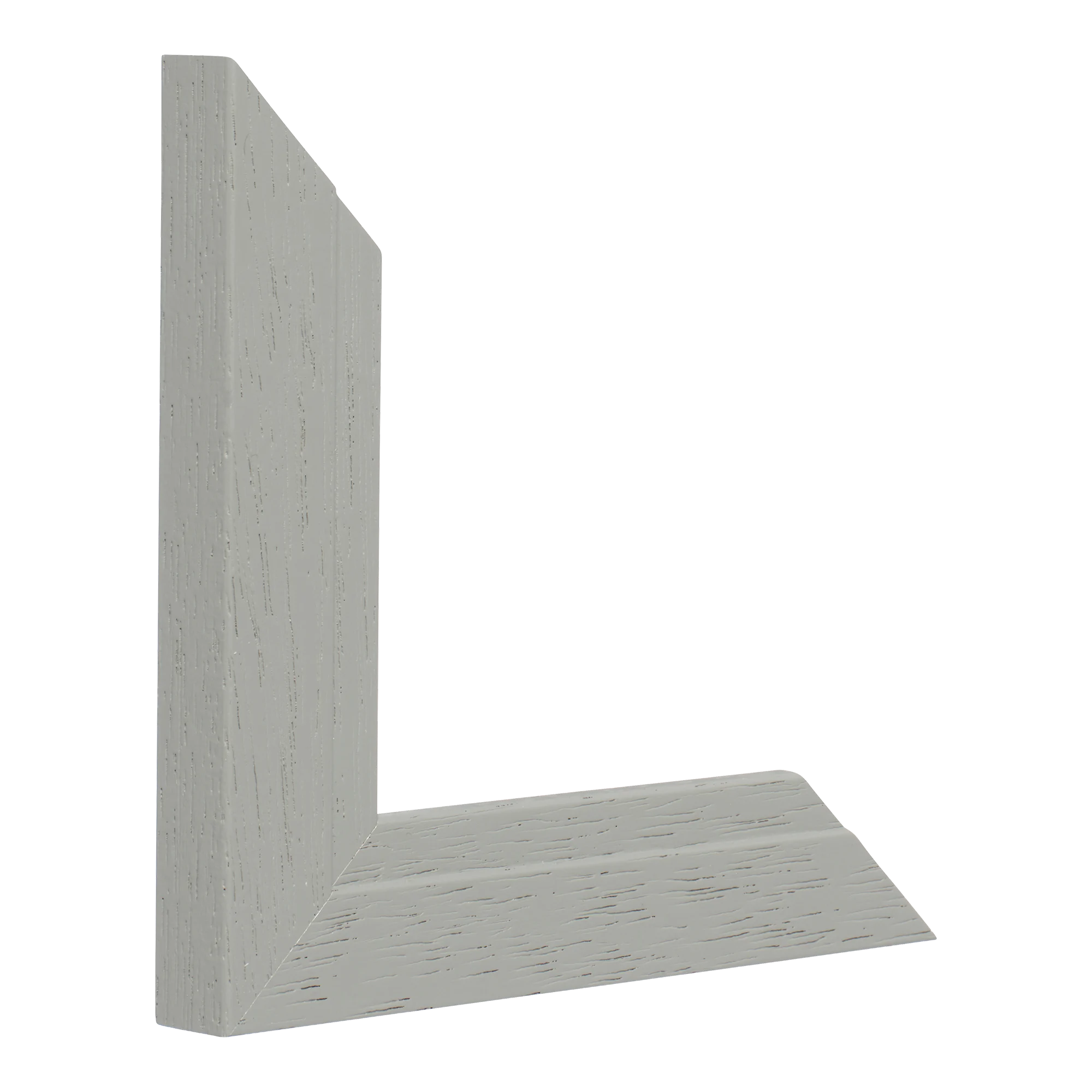 Vertical view of milano grey picture frame