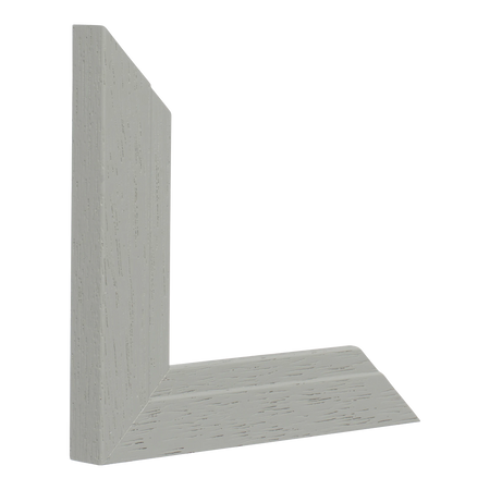 Vertical view of milano grey picture frame