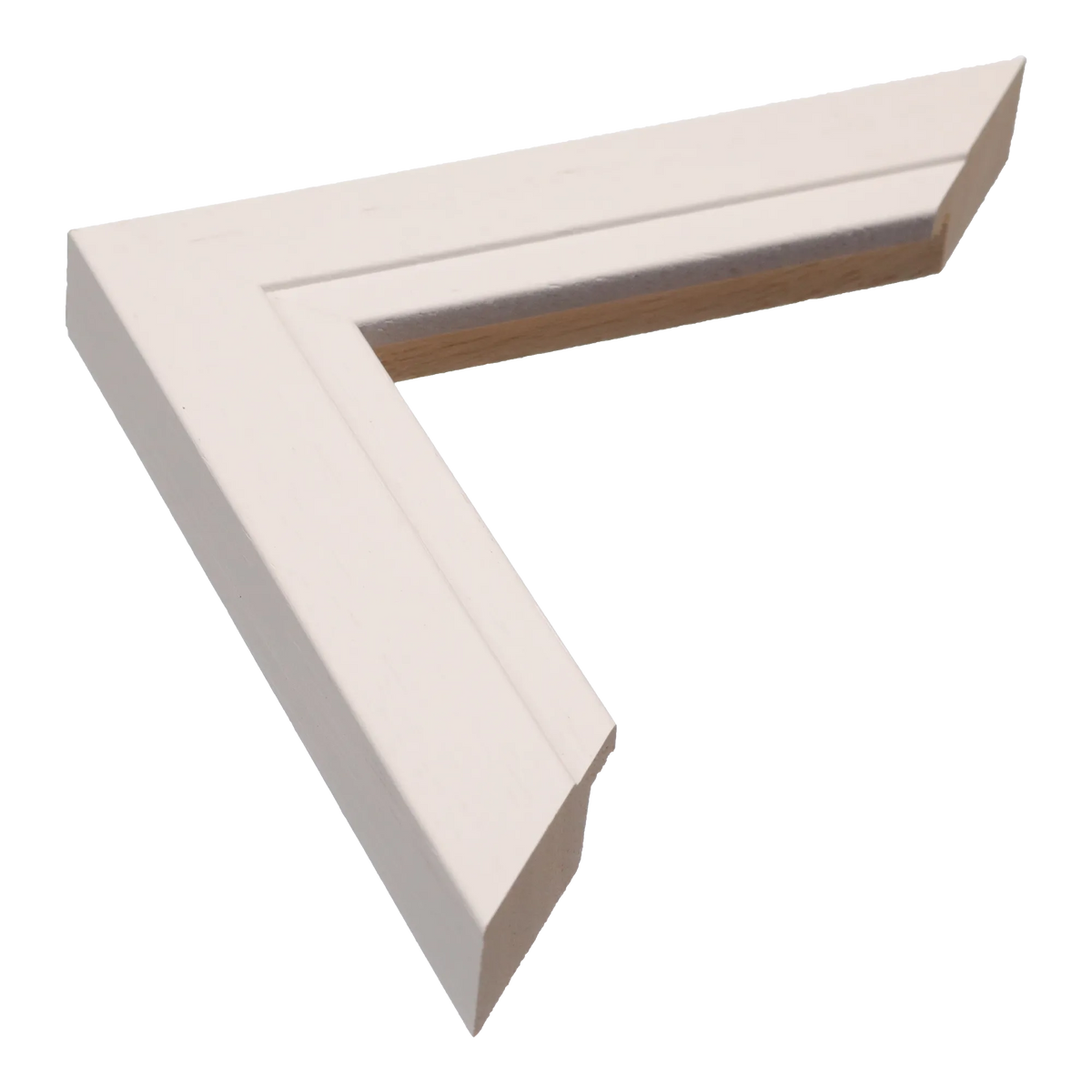 Milano in white picture frame