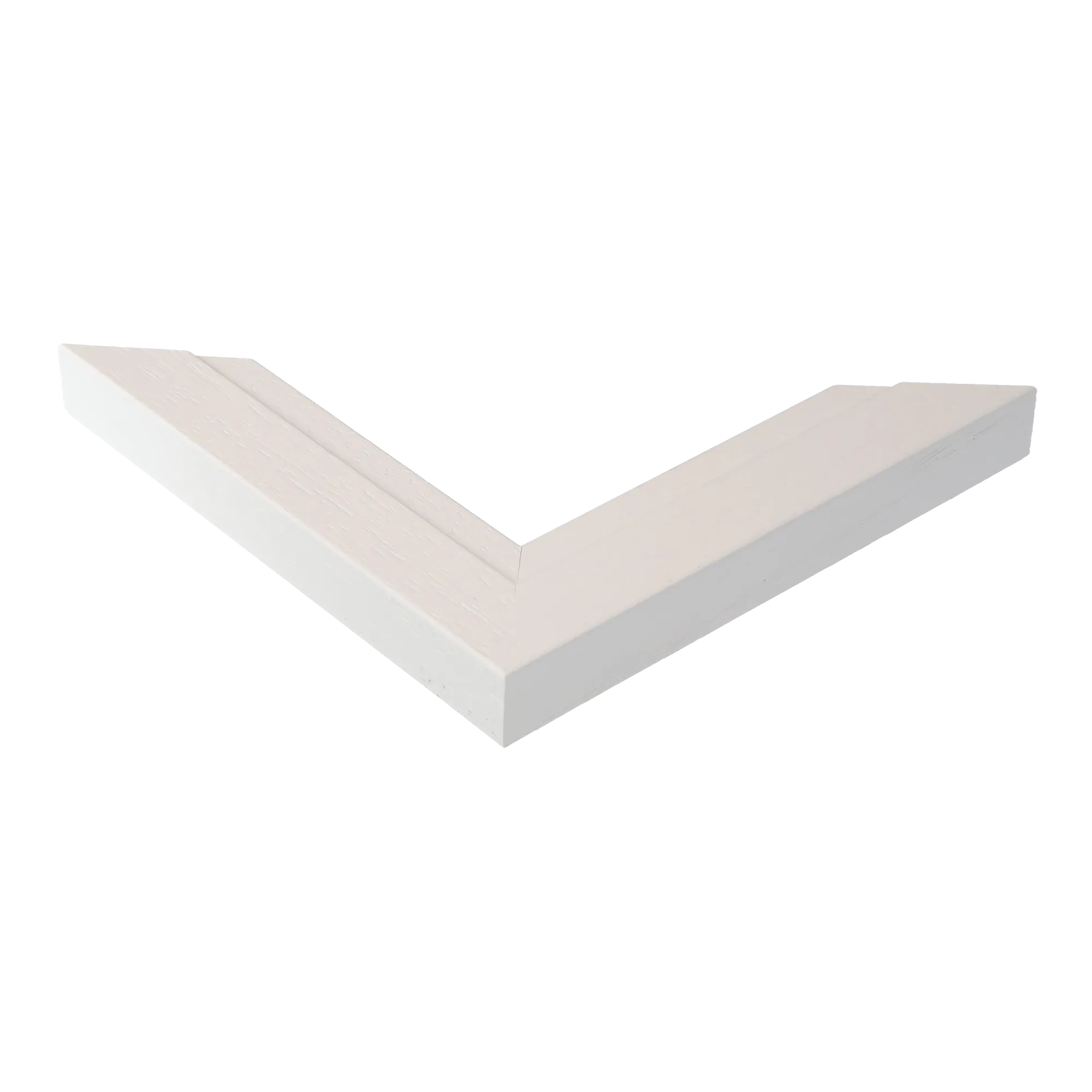 Corner view of Milano in white picture frame