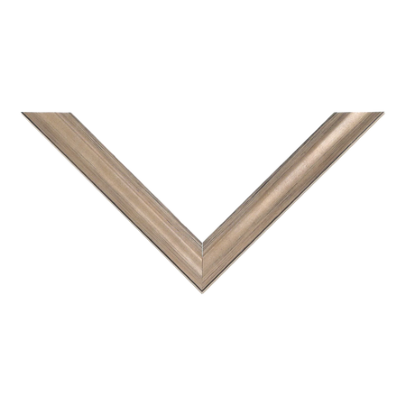 Top view of Monarch picture frame in bronze