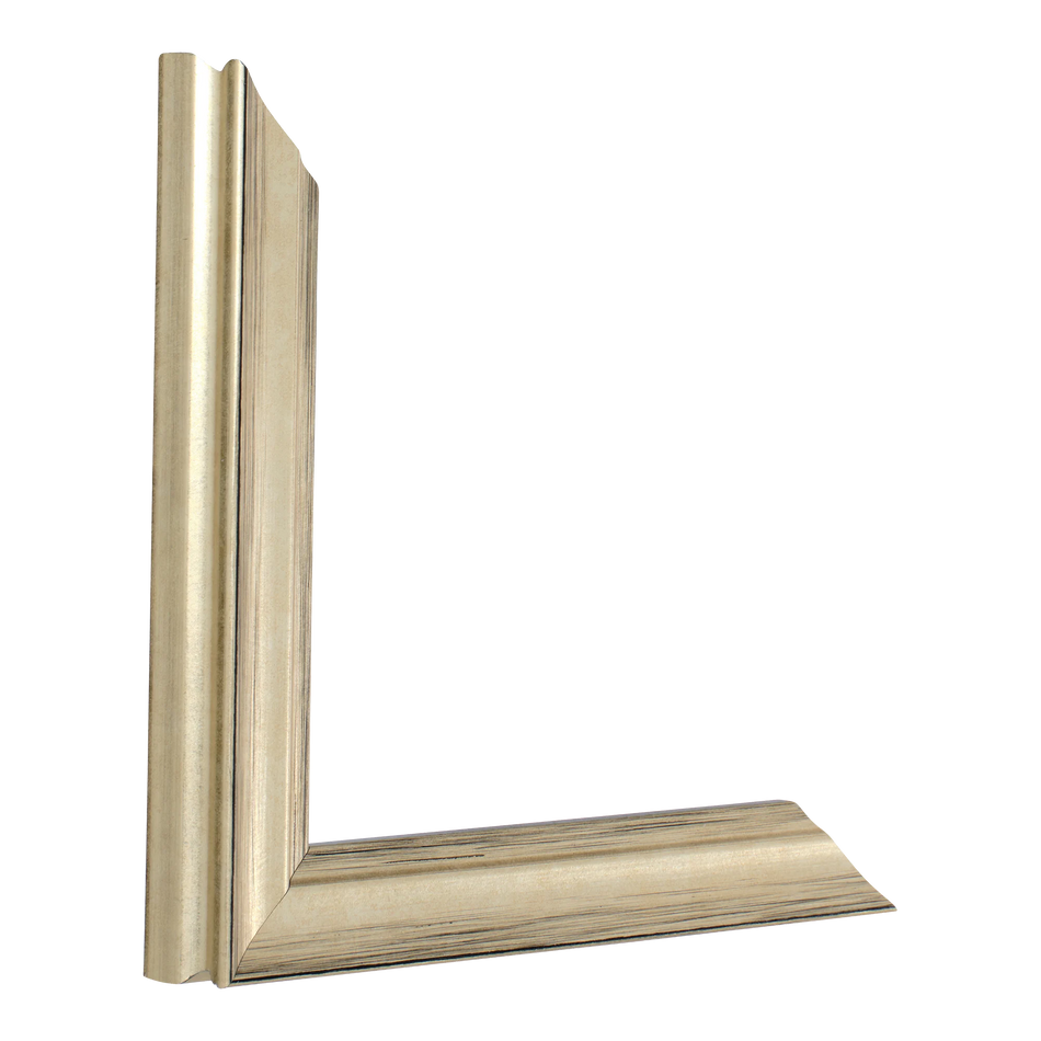 Vertical view of monarch champagne picture frame